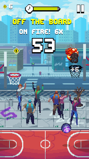 Bouncy Hoops screenshot 1 - screenshot