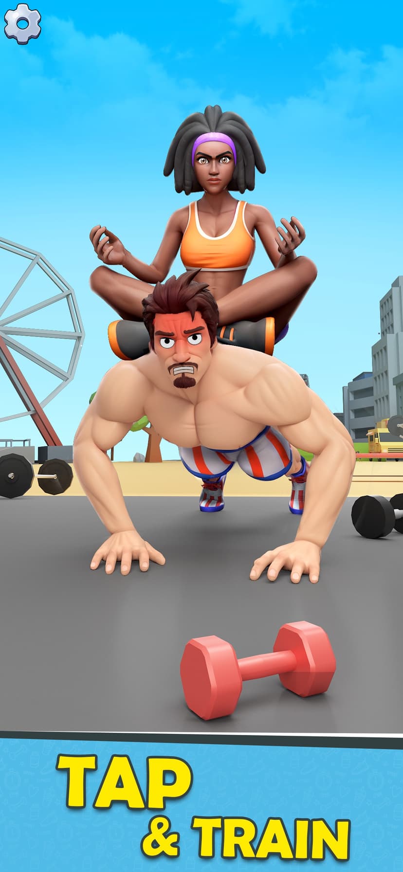 Gym Clicker Hero: Idle Muscles screenshot 1 - screenshot