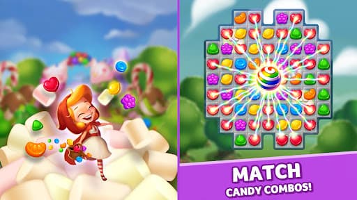 Lollipop & Marshmallow Match3 screenshot 5 - screenshot