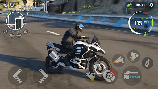 Real Motocycle Driving Game 3D screenshot 7 - screenshot