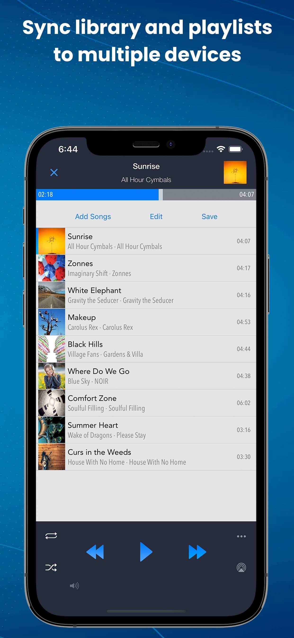 CloudBeats: Cloud Music Player screenshot 5 - screenshot
