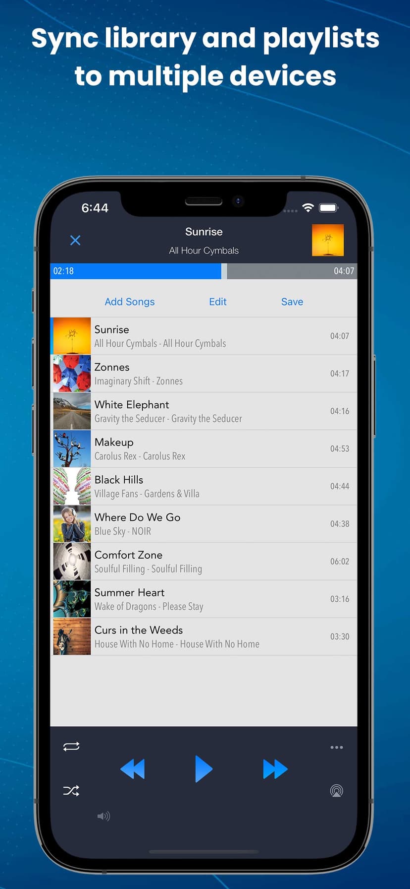 CloudBeats: Cloud Music Player screenshot 5 - screenshot
