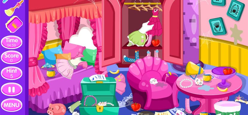 Princess room cleanup games screenshot 4 - screenshot