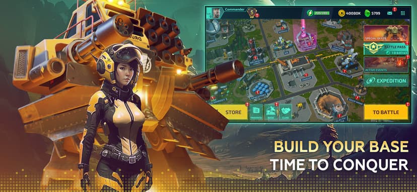 Mech & Aliens: Robot Battle screenshot 3 - screenshot