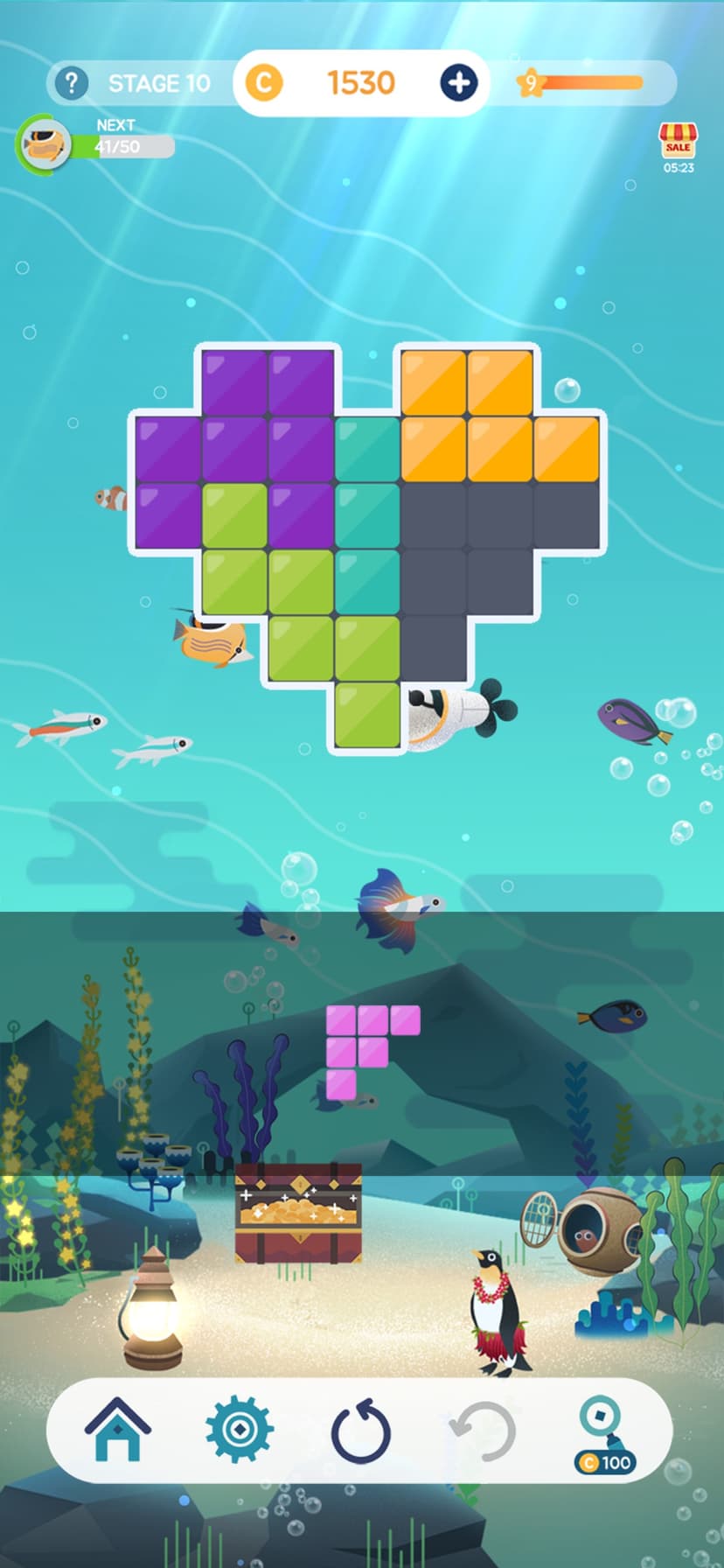 Puzzle Aquarium screenshot 7 - screenshot