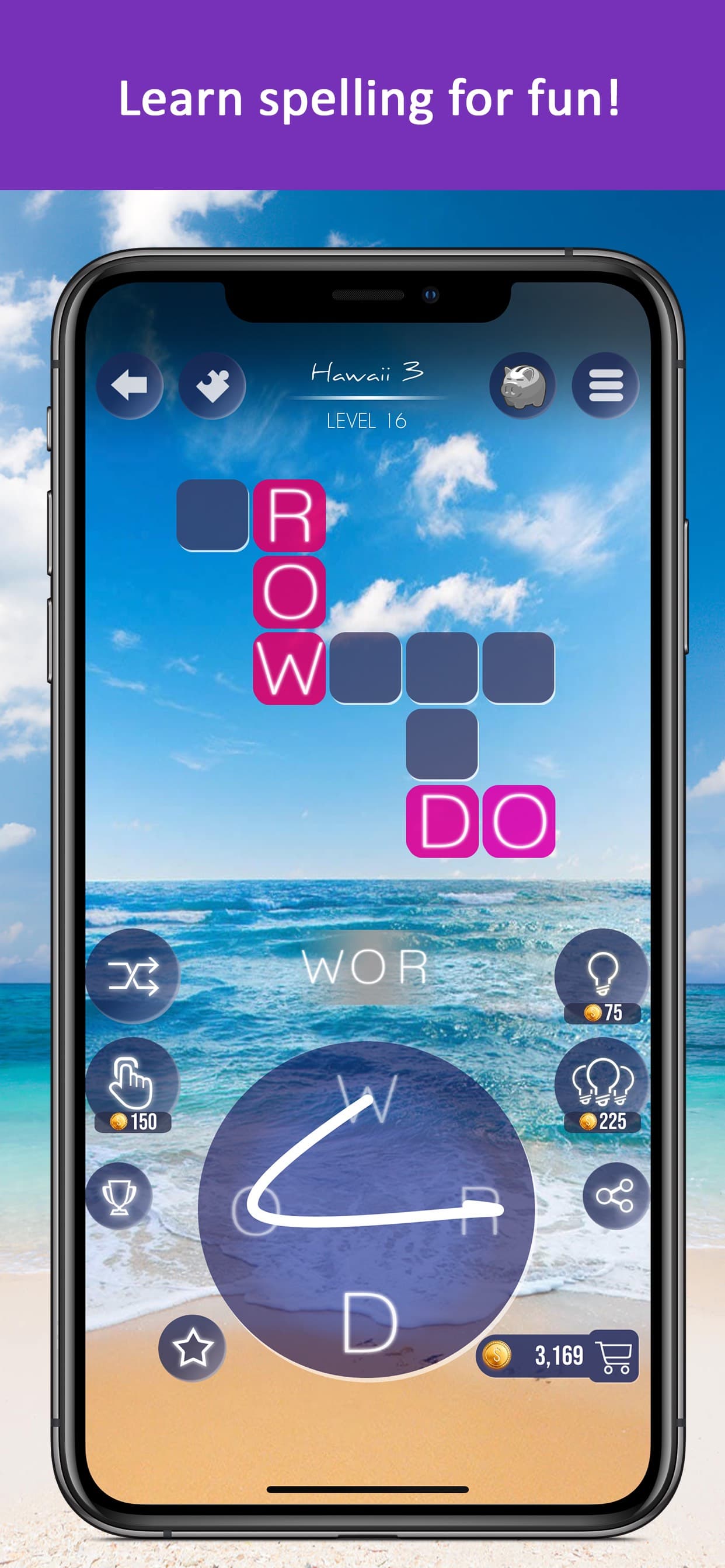 Word Beach: Fun Spelling Games screenshot 3 - screenshot