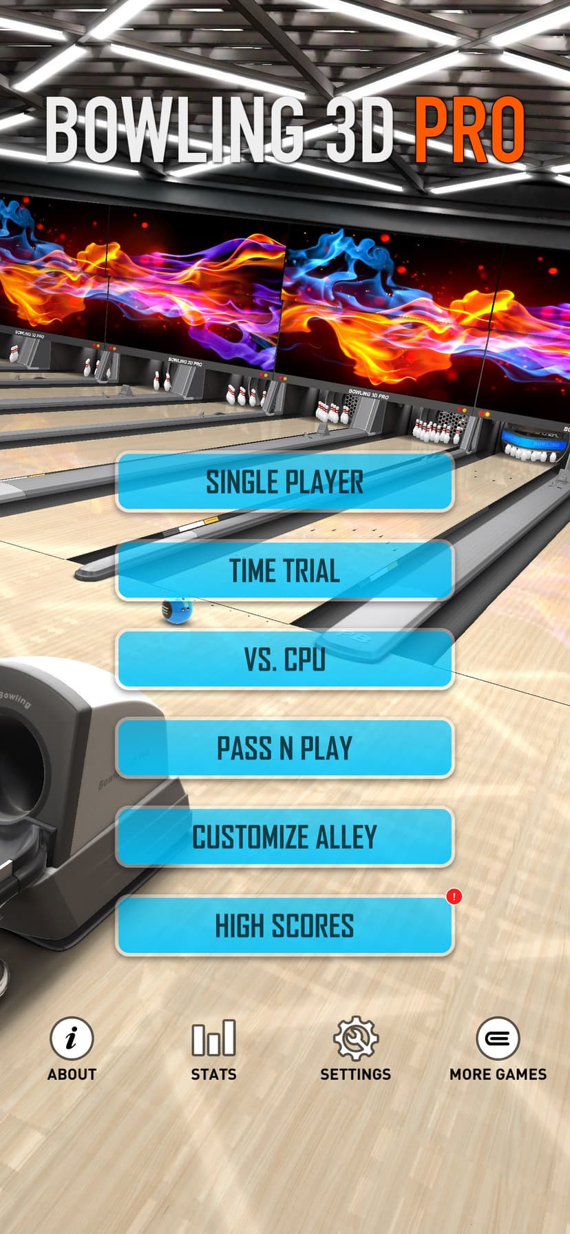 Bowling 3D Pro: Ten Pin screenshot 3 - screenshot