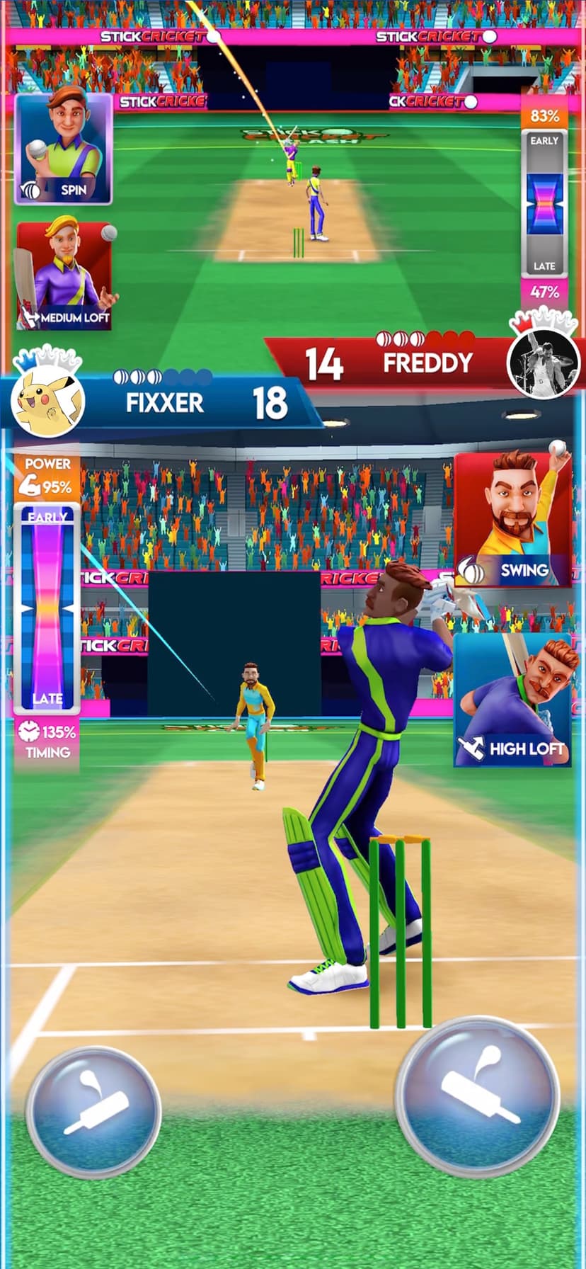 Stick Cricket Clash screenshot 4 - screenshot