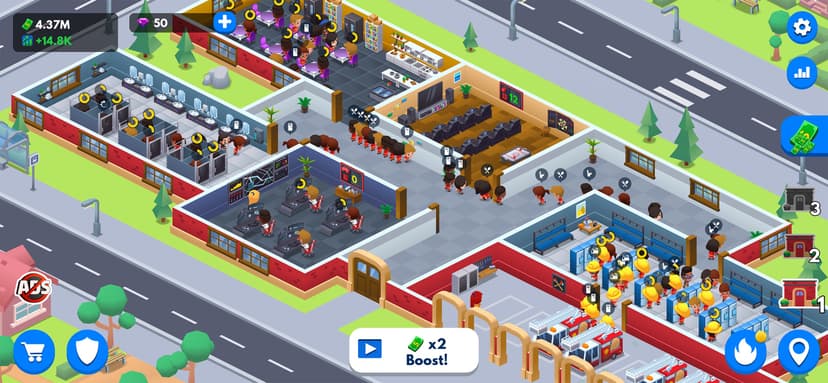 Idle Firefighter Tycoon: Save! screenshot 6 - screenshot