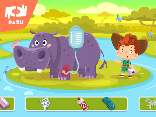 Safari Vet Care Games For Kids screenshot 14 - screenshot