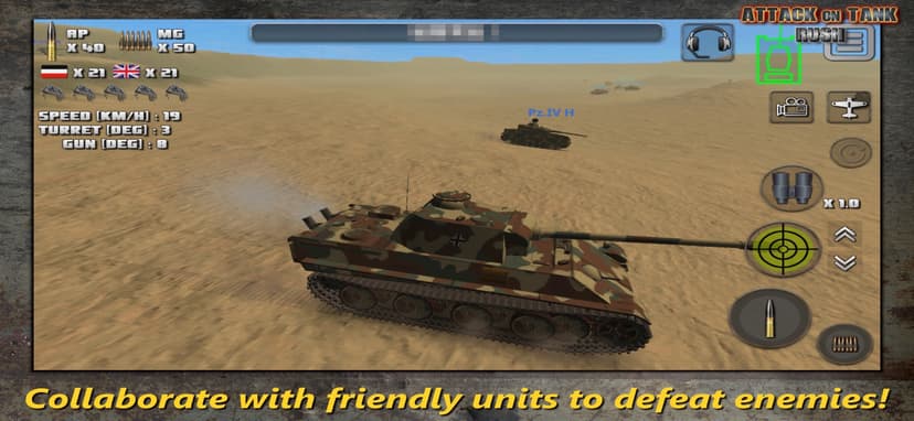 Attack on Tank - World War 2 screenshot 3 - screenshot