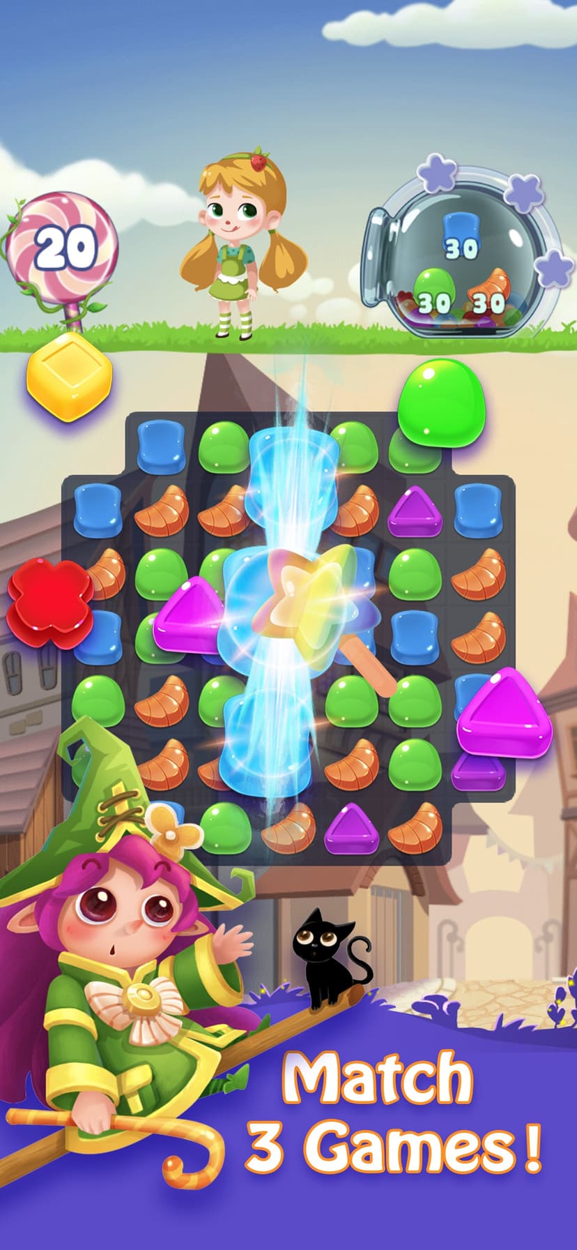 Candy Fever - Match 3 Games screenshot 2 - screenshot