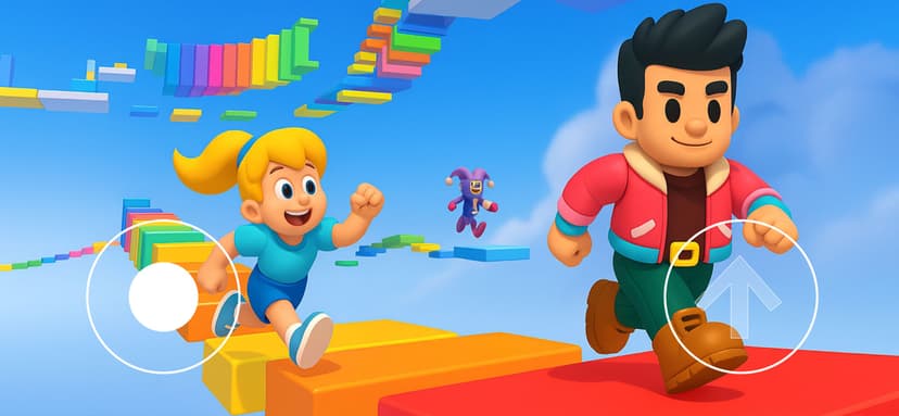Obby Parkour Games Escape slap screenshot 1 - screenshot
