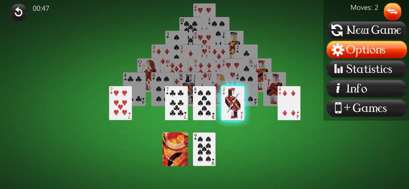 Pyramid Solitaire ● screenshot 3 - screenshot