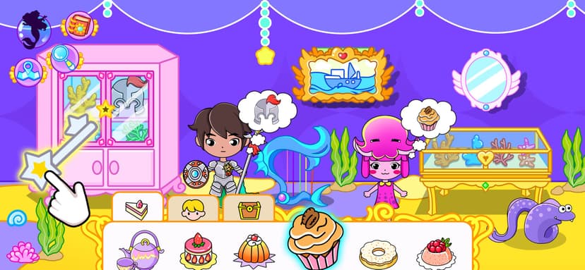 Mermaid Princess Town Design screenshot 3 - screenshot