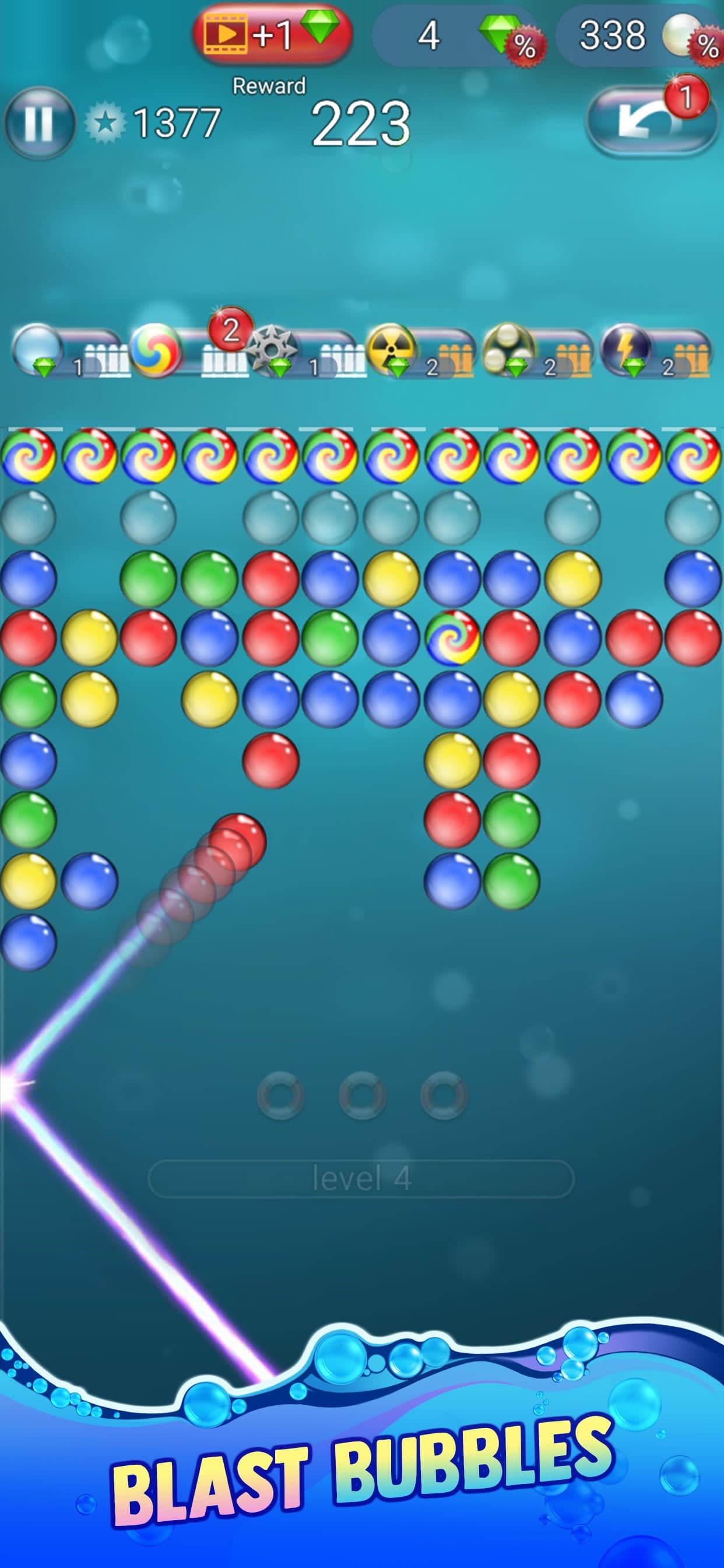 Bubble Explode - pop puzzle screenshot 1 - screenshot