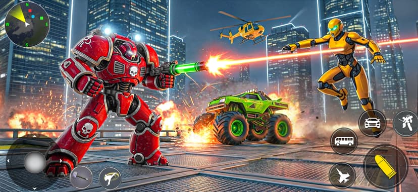 Multi Robot Car Transform screenshot 3 - screenshot
