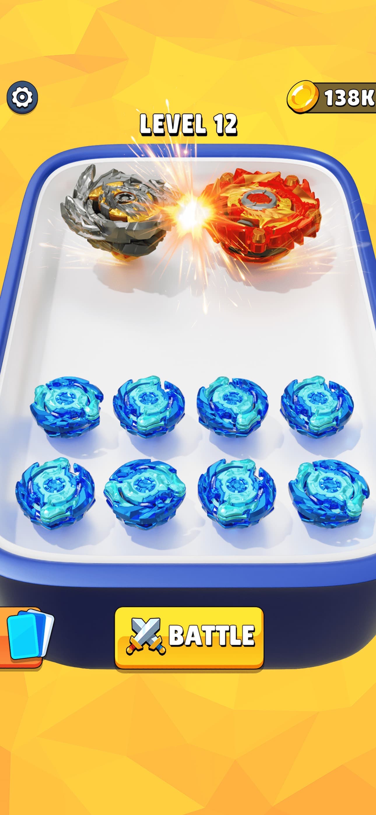 Spinner Battle Merge Master screenshot 1 - screenshot