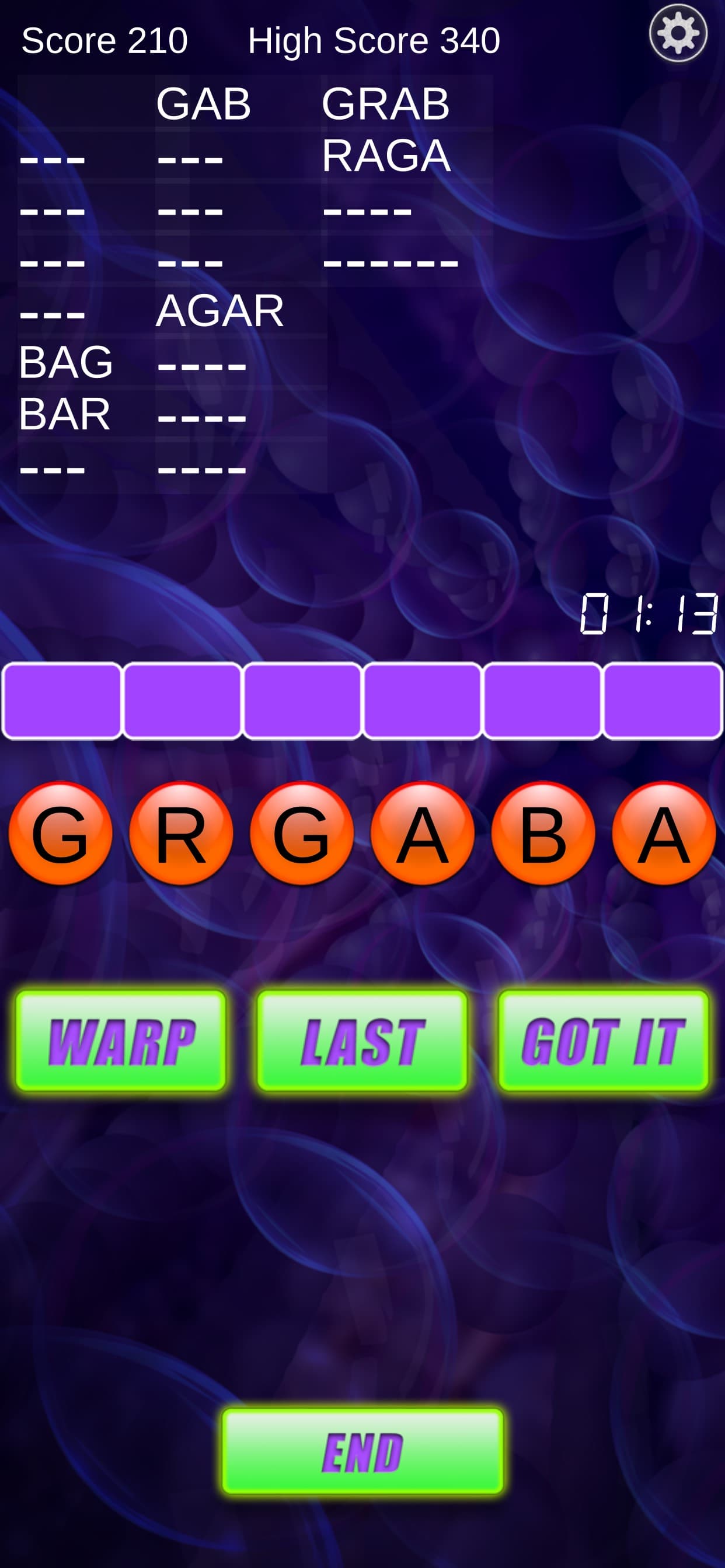Word Warp - A Word Puzzle Game screenshot 2 - screenshot