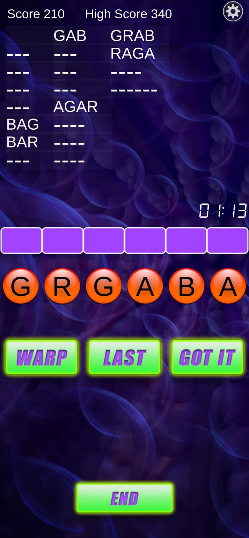 Word Warp - A Word Puzzle Game screenshot 2 - screenshot