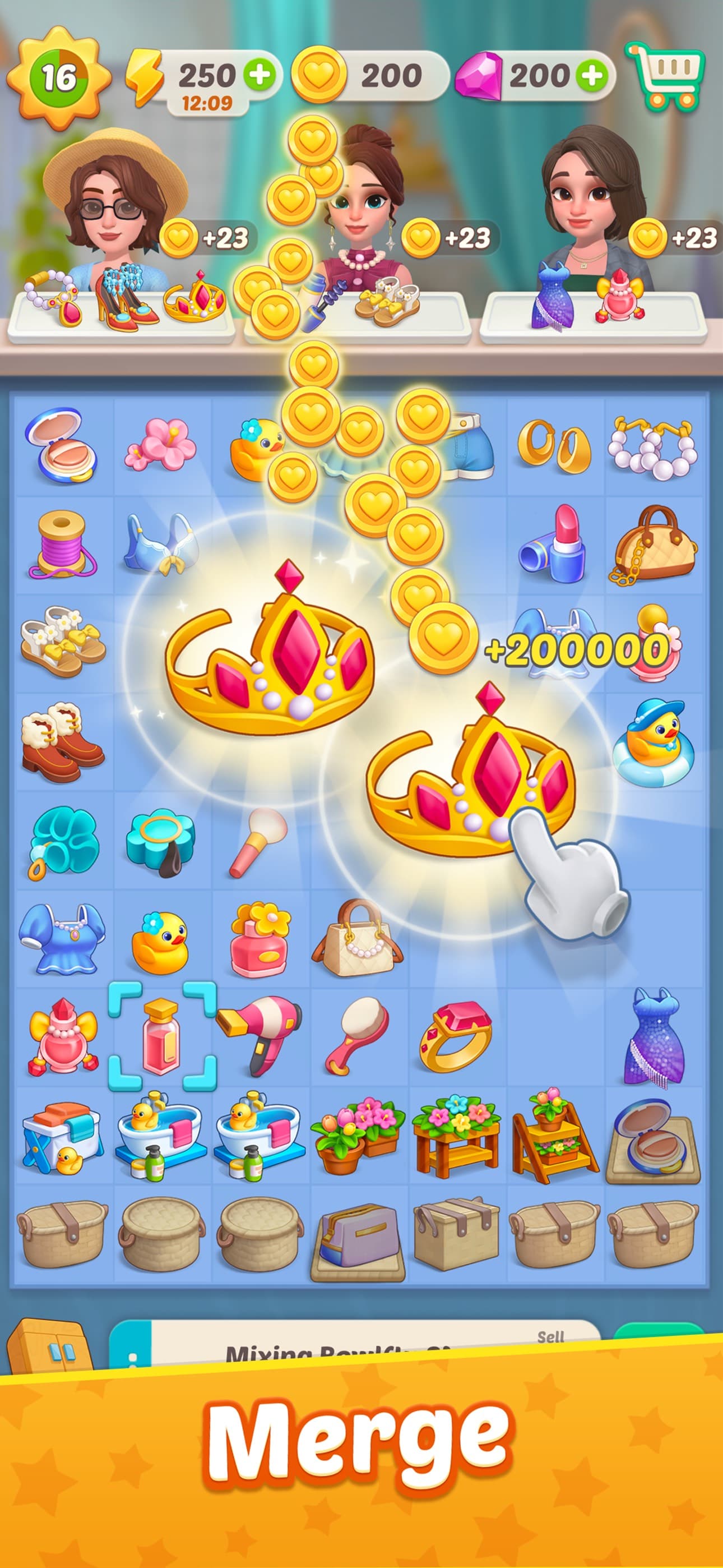 Merge Makeup - Match Puzzle screenshot 4 - screenshot