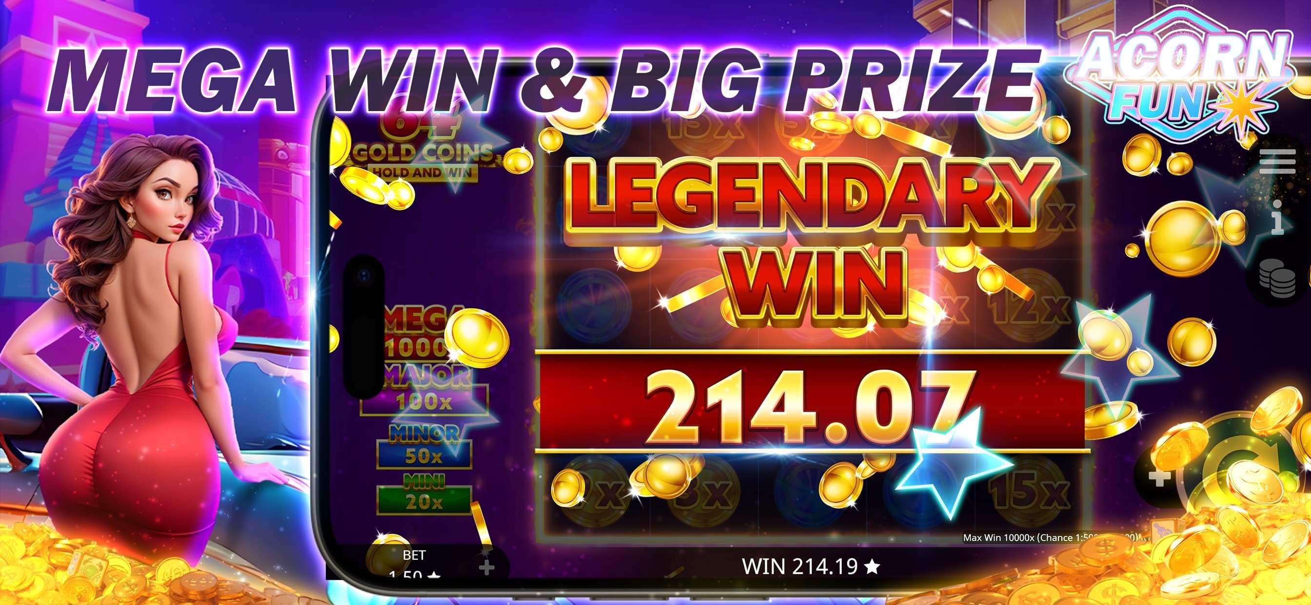 Acorn Fun: Casino Slots screenshot 4 - screenshot