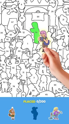 Sticker Book: Color By Number screenshot 1 - screenshot