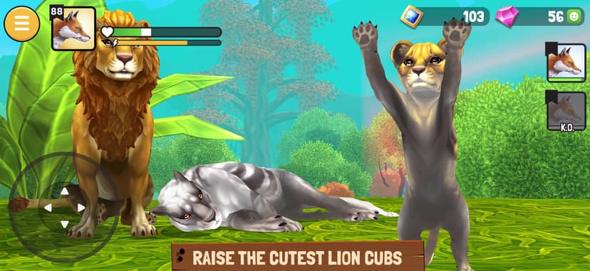 Animal Kingdoms: Wolf Sim MMO screenshot 5 - screenshot