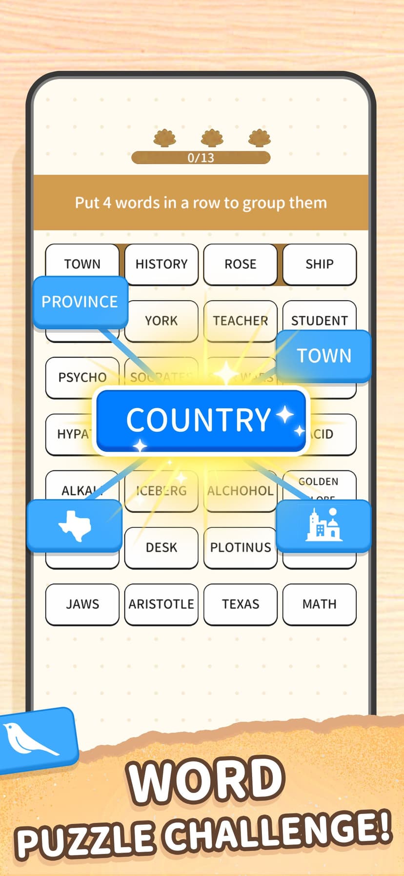 Association Sort -Connect Word screenshot 3 - screenshot