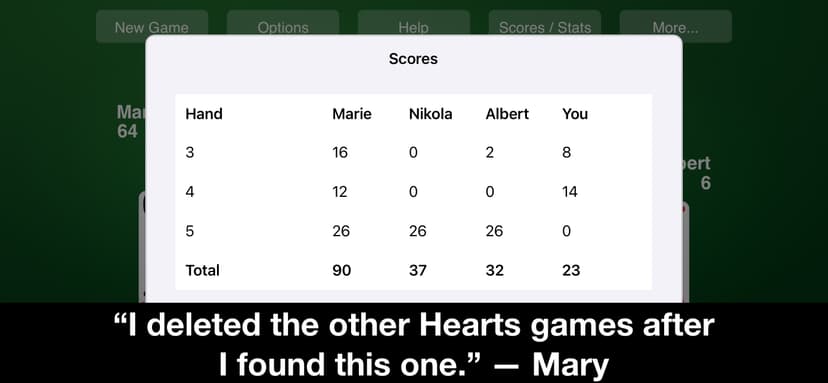 Hearts Card Game—New Classic screenshot 3 - screenshot