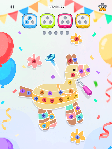 Unscrew Nuts Sort®: Pin Puzzle screenshot 18 - screenshot