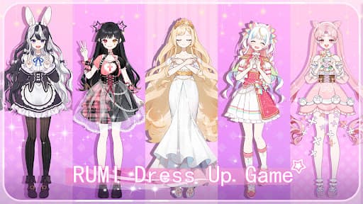 Rumi Dress up game screenshot 4 - screenshot