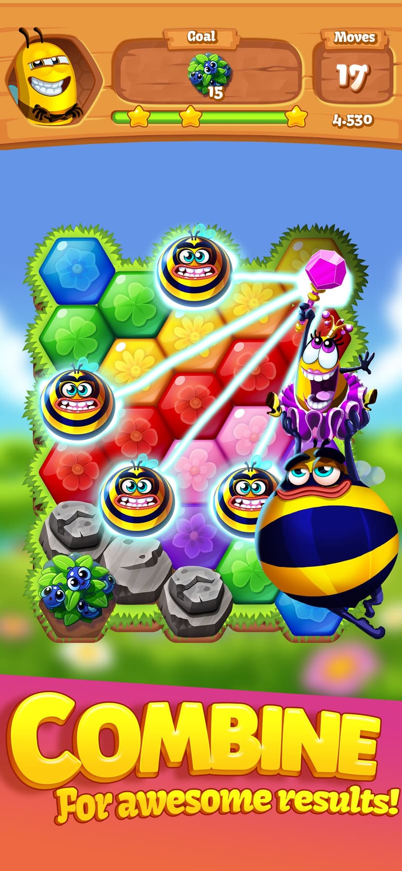 Bee Brilliant Blast screenshot 3 - screenshot