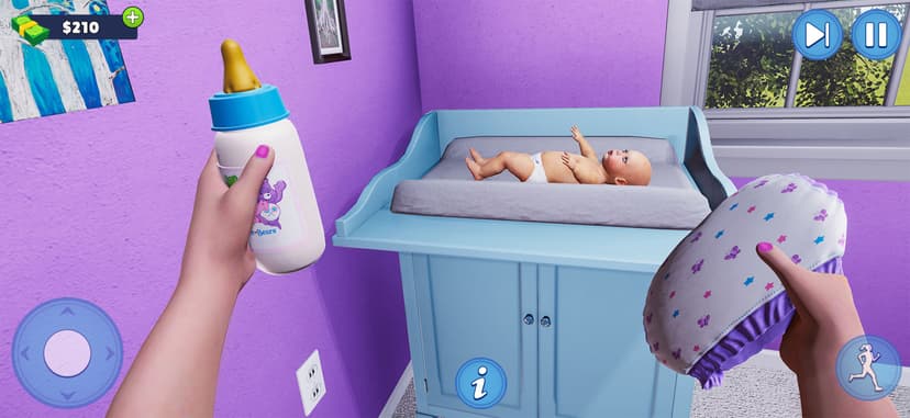 Pregnant Mother Baby Care Sim screenshot 1 - screenshot