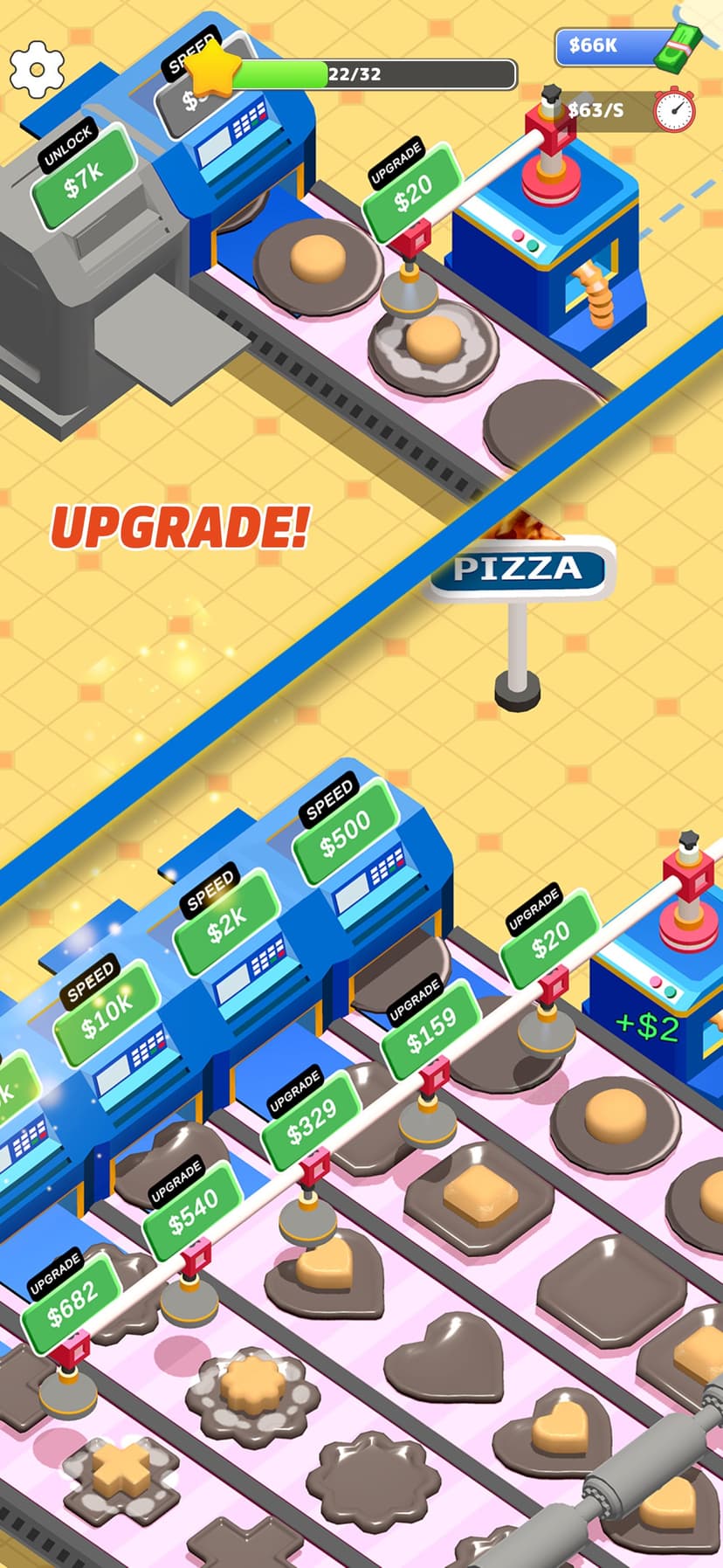 Idle Pizza Restaurant Tycoon screenshot 3 - screenshot