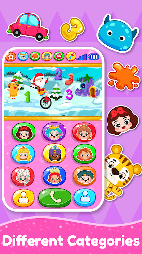 Princess Baby Phone Games kids screenshot 7 - screenshot