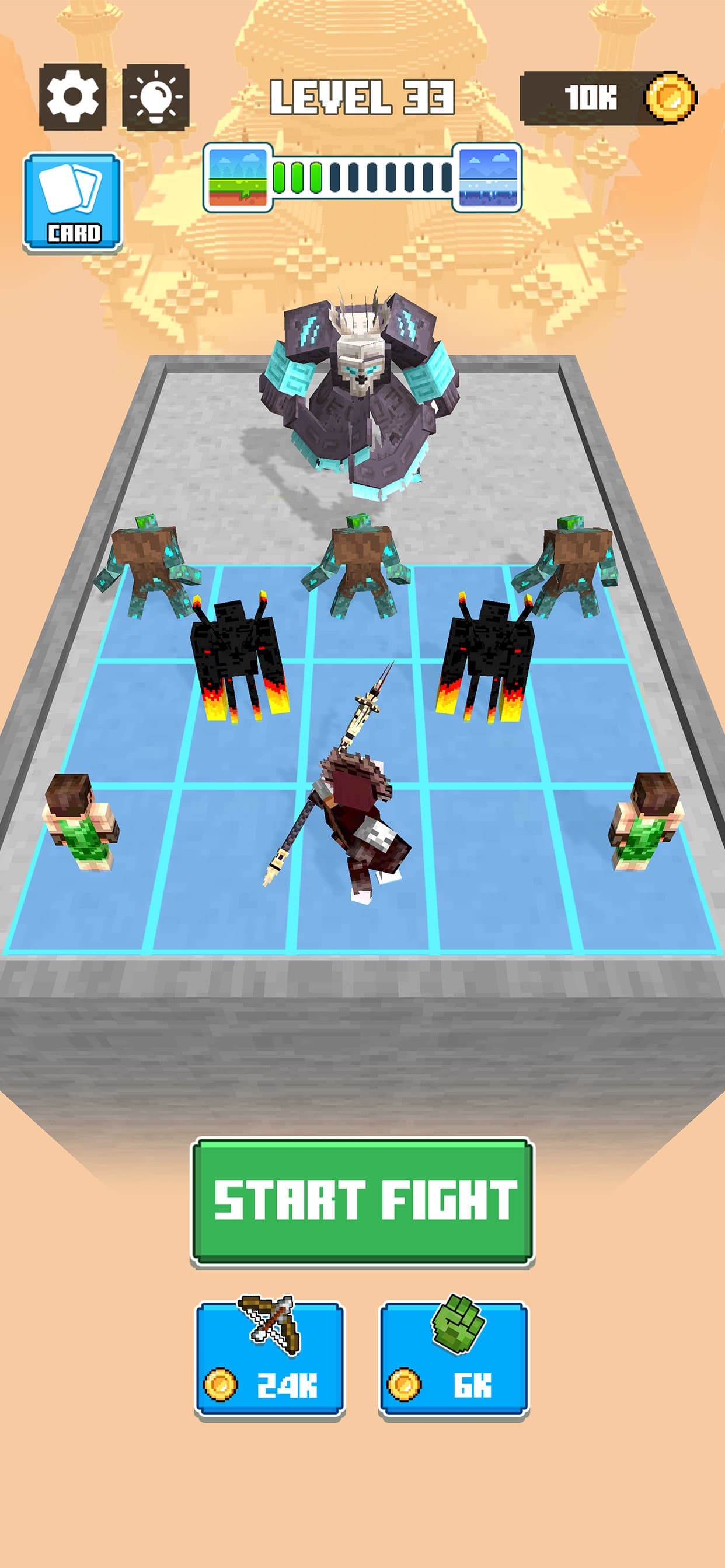 Merge Craft - Dinosaur Battle screenshot 1 - screenshot