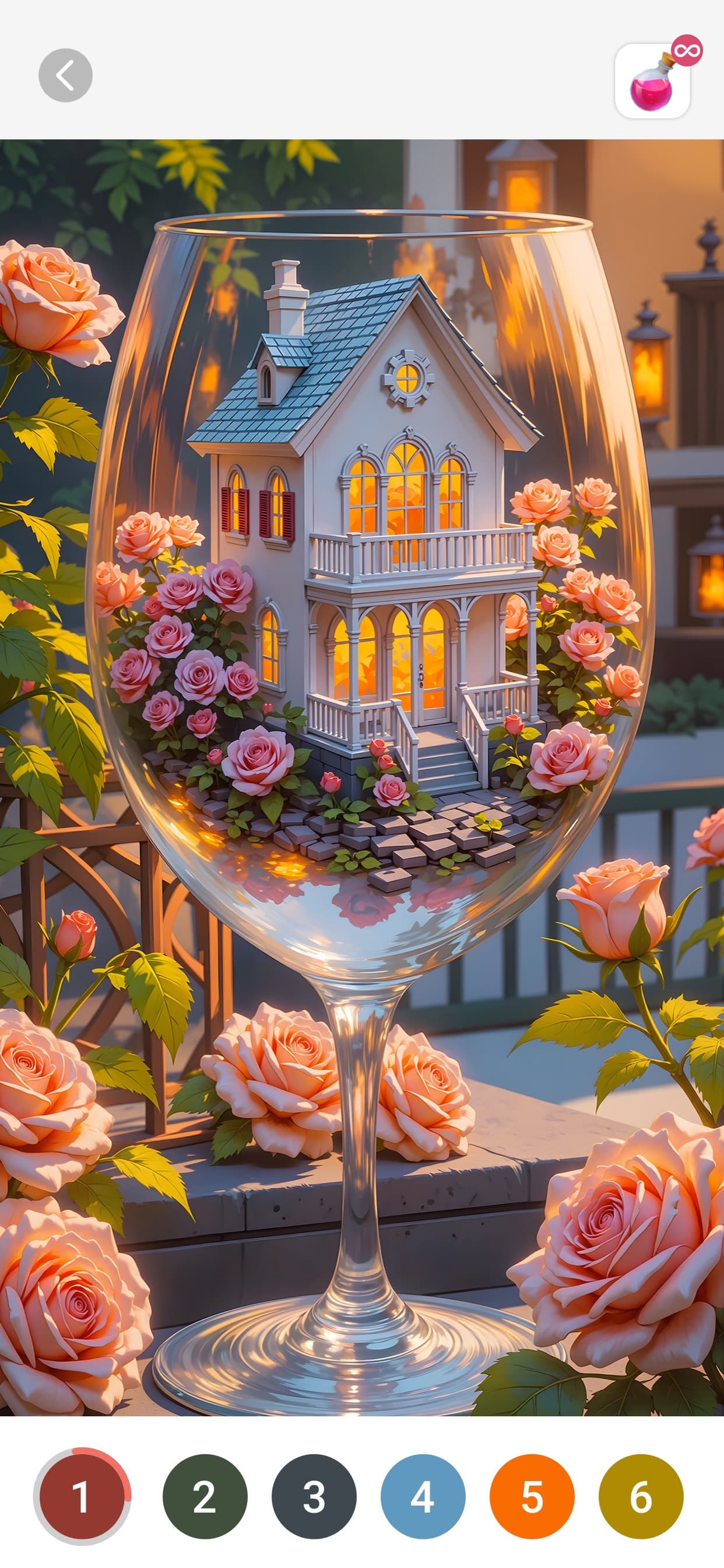 Fantasy Color by Numbers screenshot 4 - screenshot