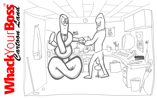 Whack Your Boss ~ Cartoon Land screenshot 2 - screenshot