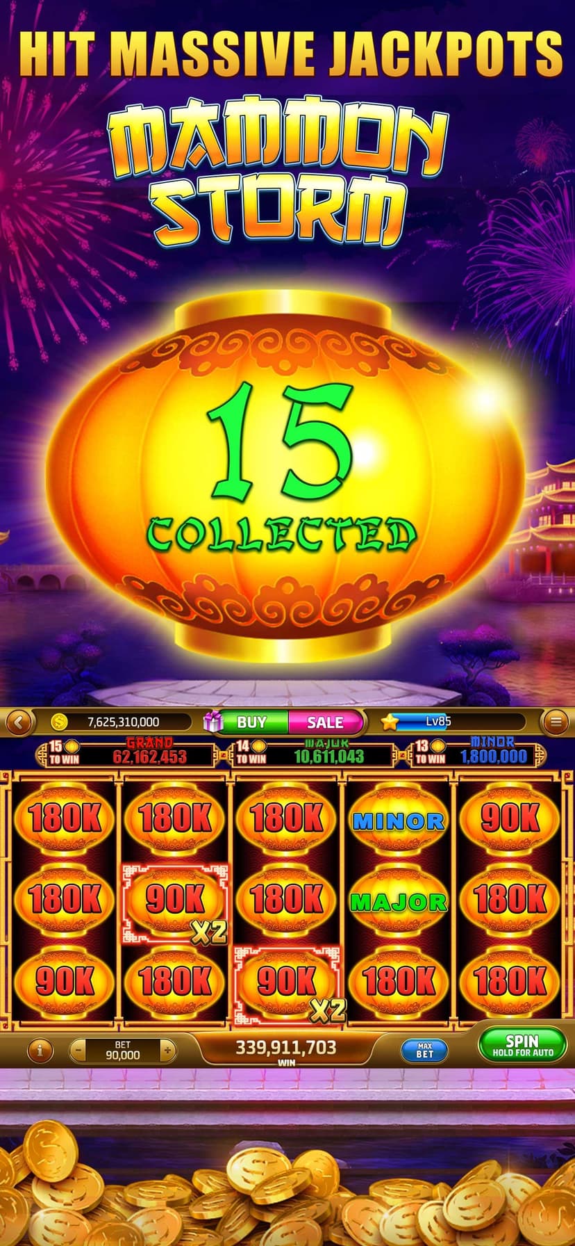 Ultimate Slots: Casino Slots screenshot 1 - screenshot