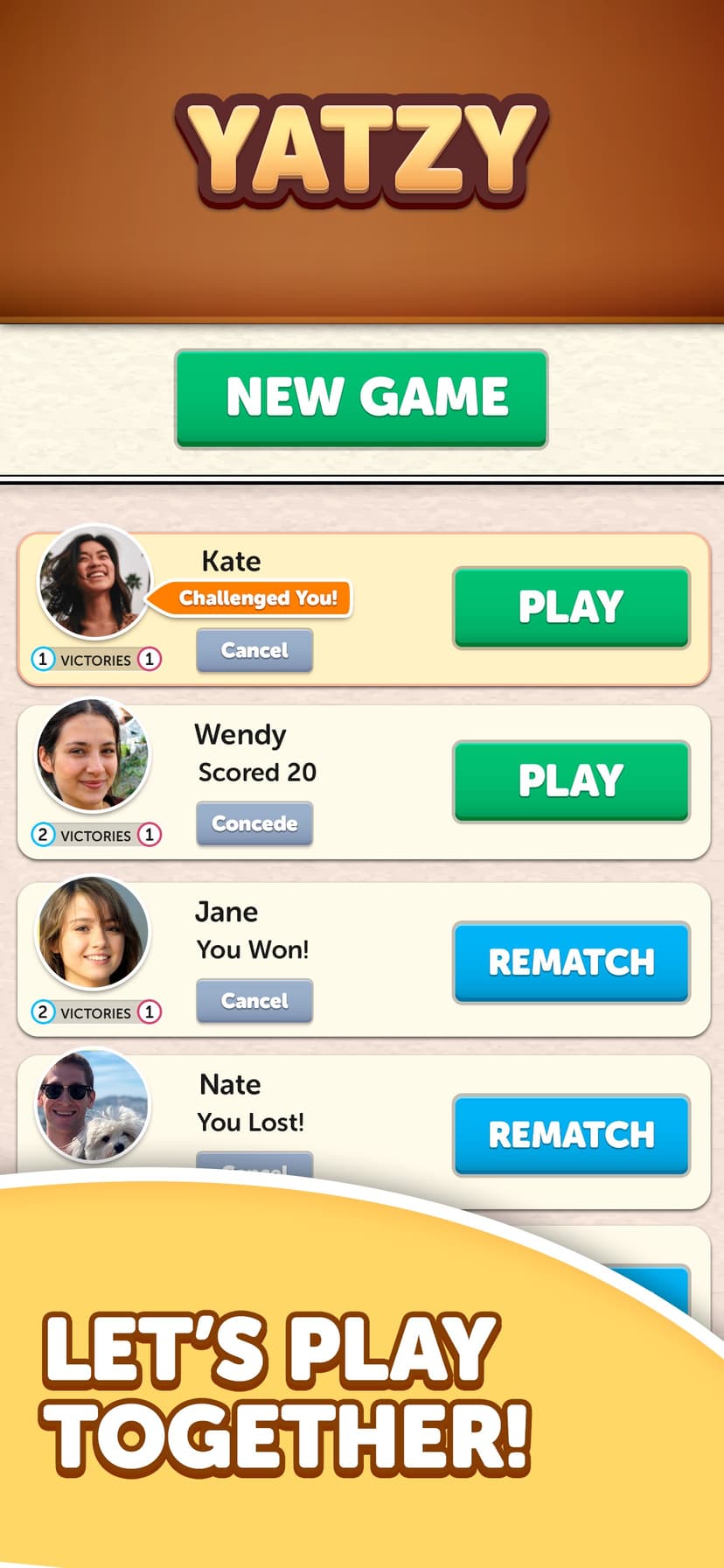 Word Yatzy - Fun Word Puzzler screenshot 4 - screenshot