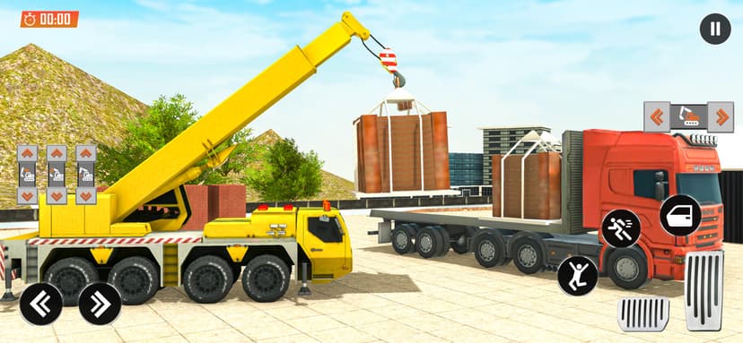 Construction Truck Sim Games screenshot 1 - screenshot