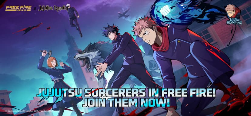 Free Fire MAX x JUJUTSU KAISEN screenshot 1 - screenshot