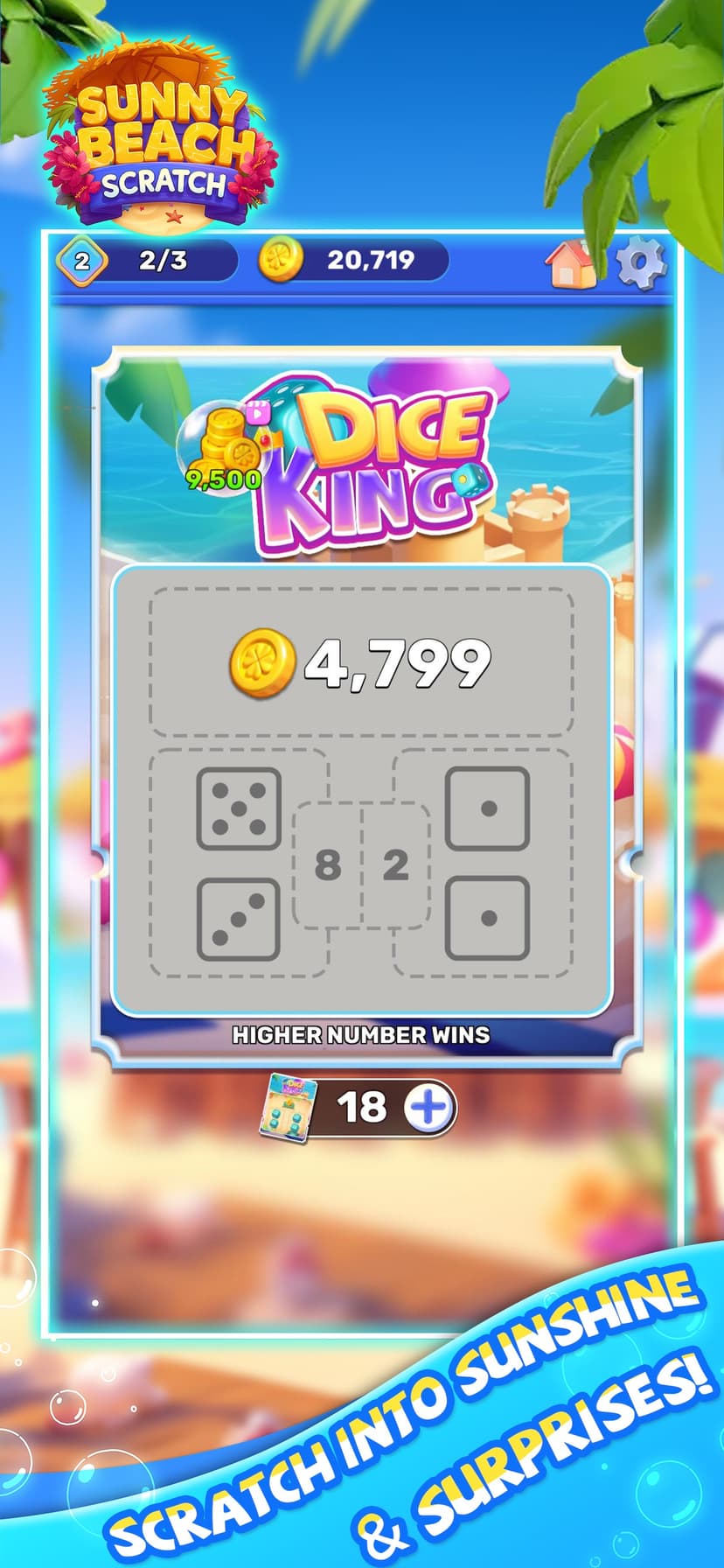 Sunny Beach Scratch screenshot 1 - screenshot