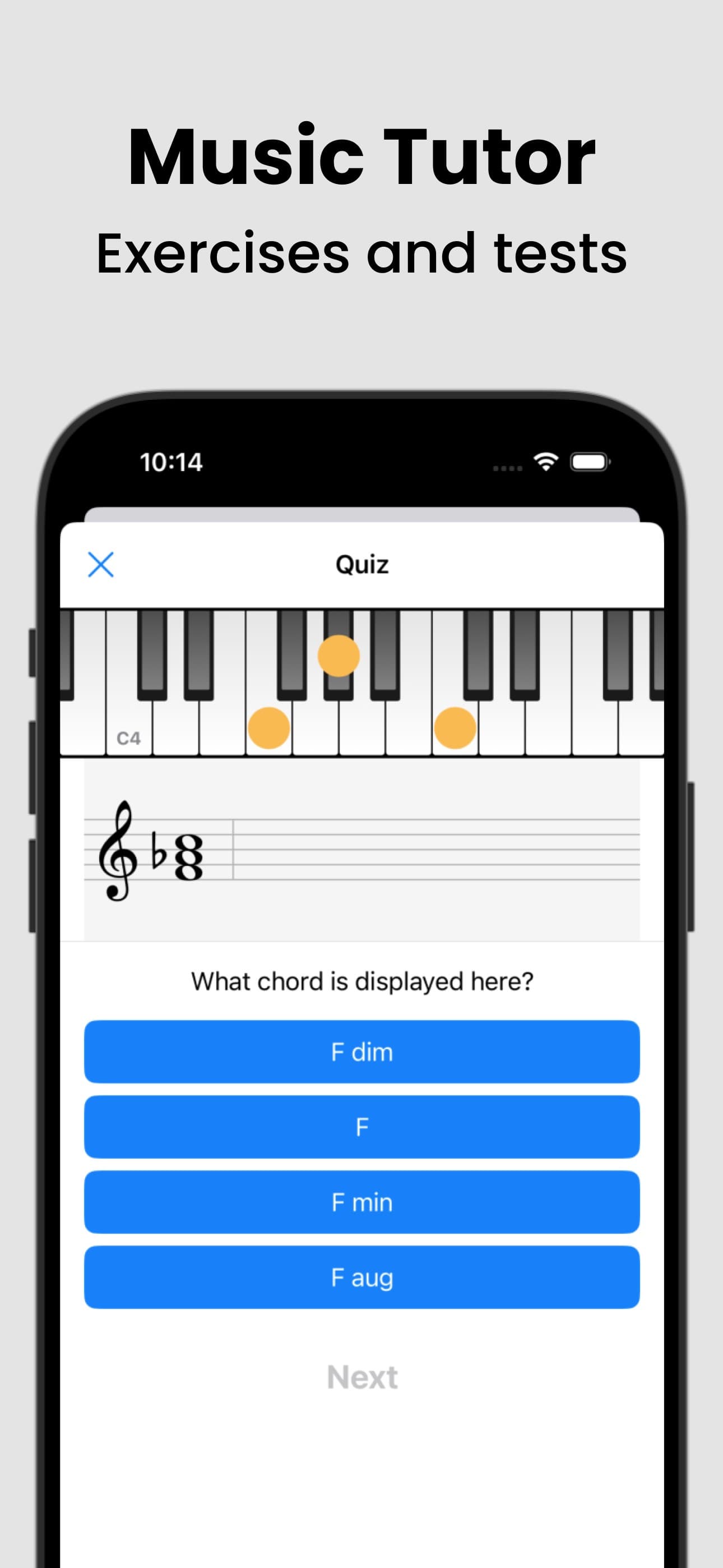 Piano Chords and Scales screenshot 8 - screenshot