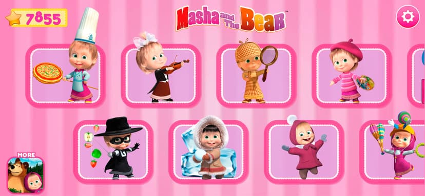 Masha and the Bear. Activities screenshot 2 - screenshot