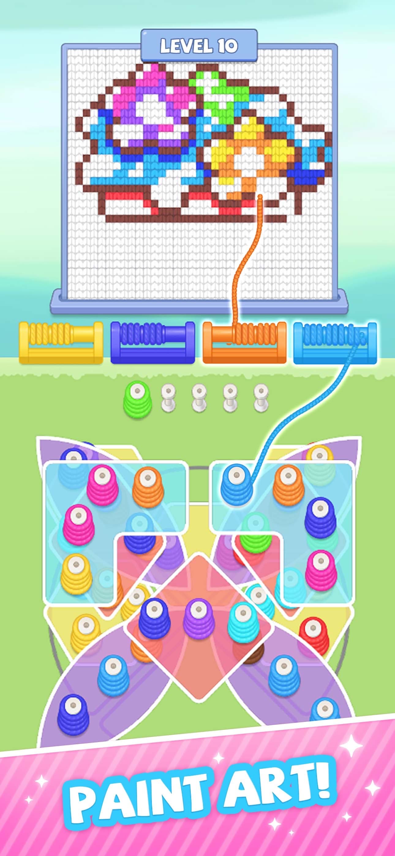 Wool Mania: Color Thread Sort screenshot 3 - screenshot