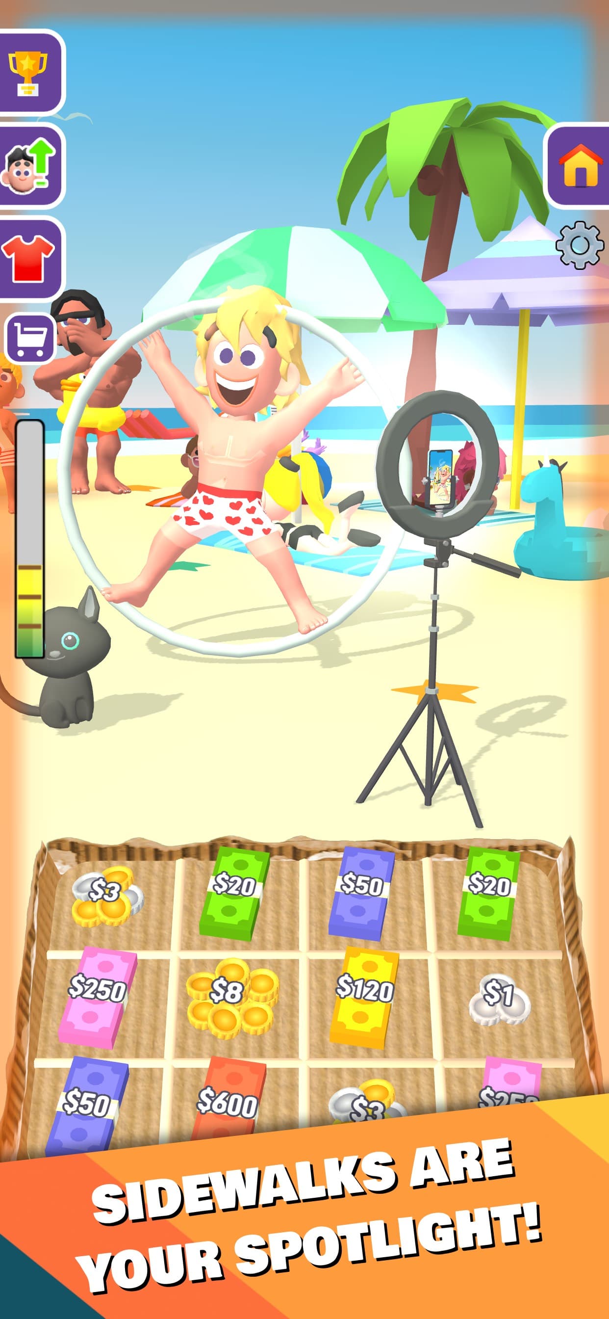 Street Life: Merge Tap Clicker screenshot 1 - screenshot