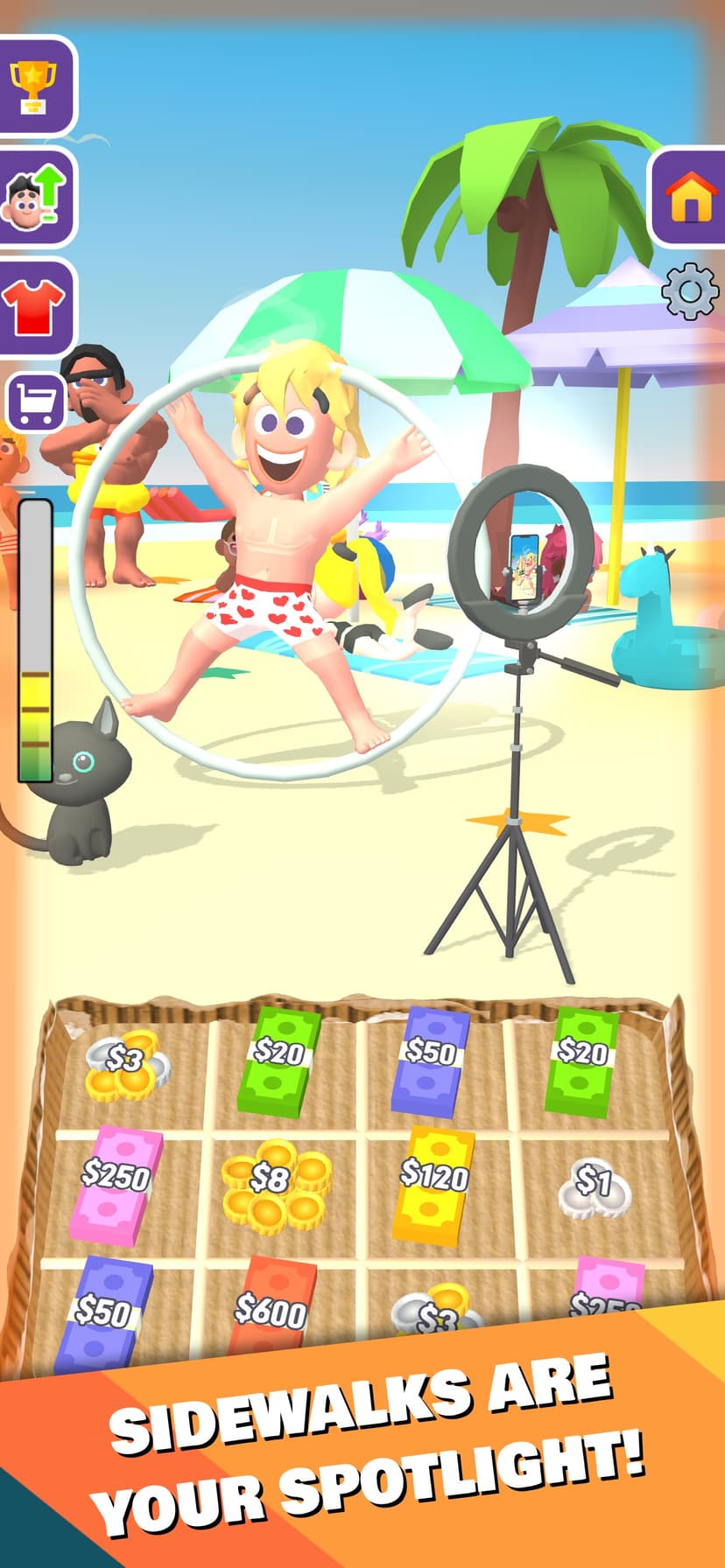 Street Life: Merge Tap Clicker screenshot 1 - screenshot