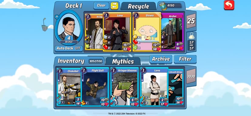 Animation Throwdown: CCG screenshot 2 - screenshot